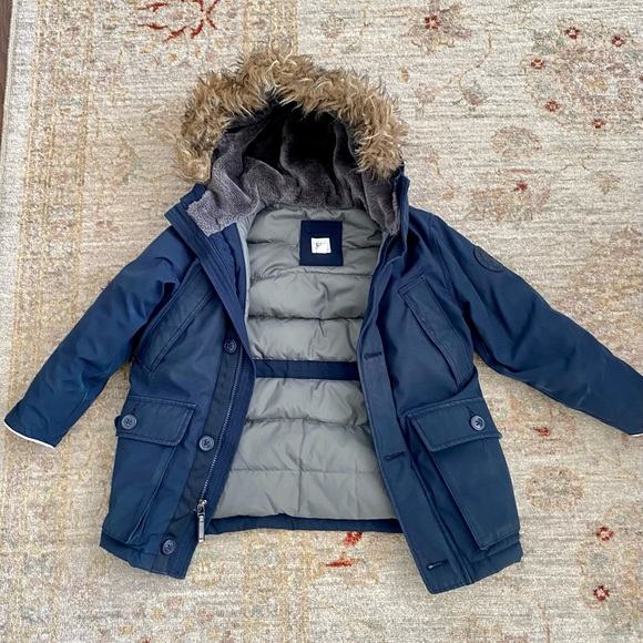 Gap Kids Heavyweight Parka Jacket Size S - Picture 2 of 5